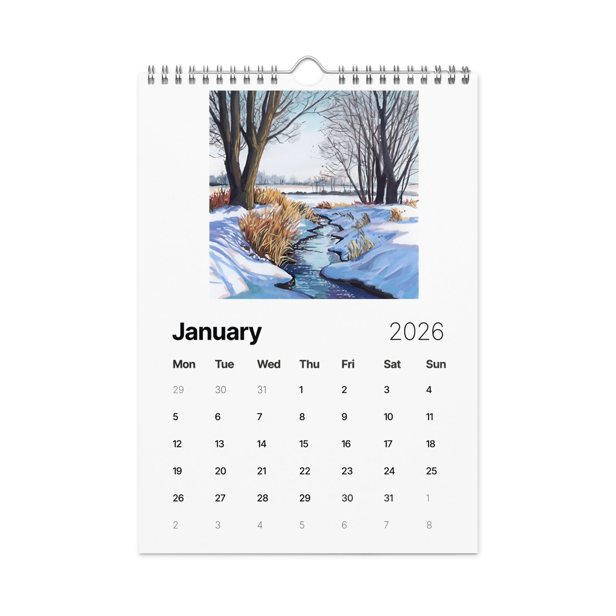 カレンダー・スケジュール Kate Upton2020 calendar Kate Jarvik Birch Art Wall calendar (2026) – KATE JARVIK BIRCH