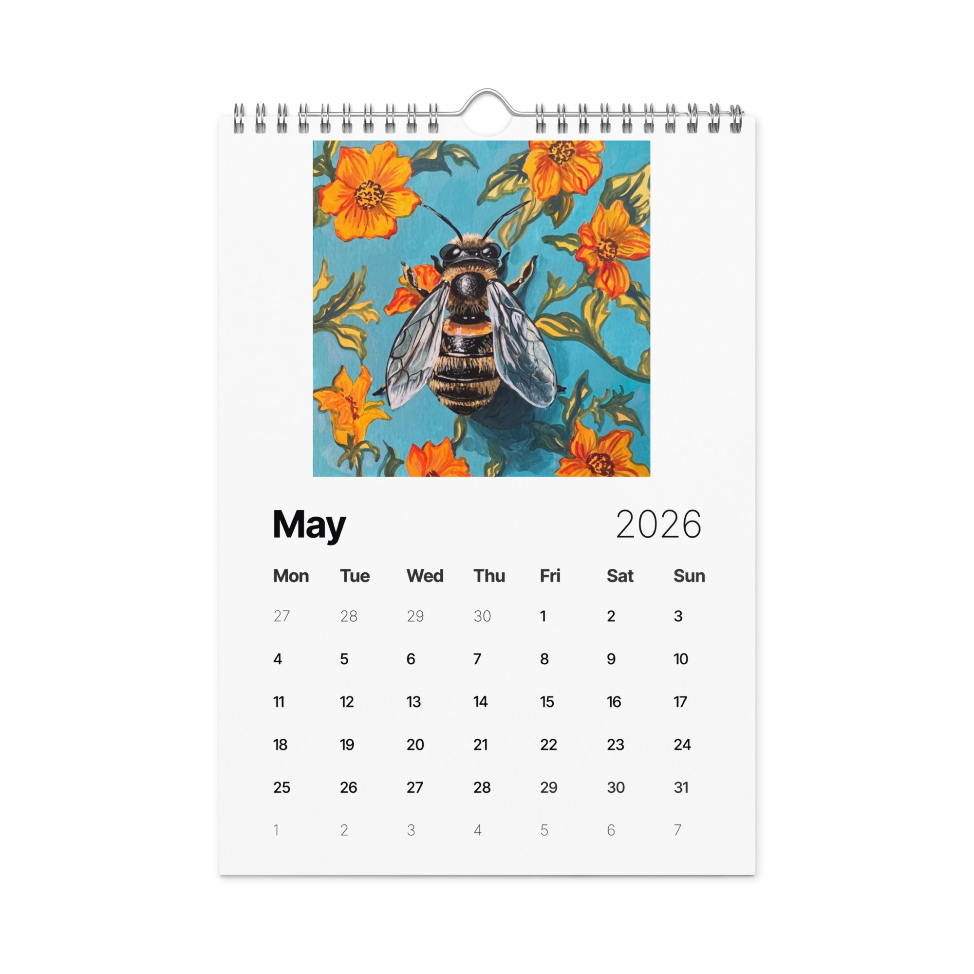Kate Jarvik Birch Art Wall calendar (2026) – KATE JARVIK BIRCH