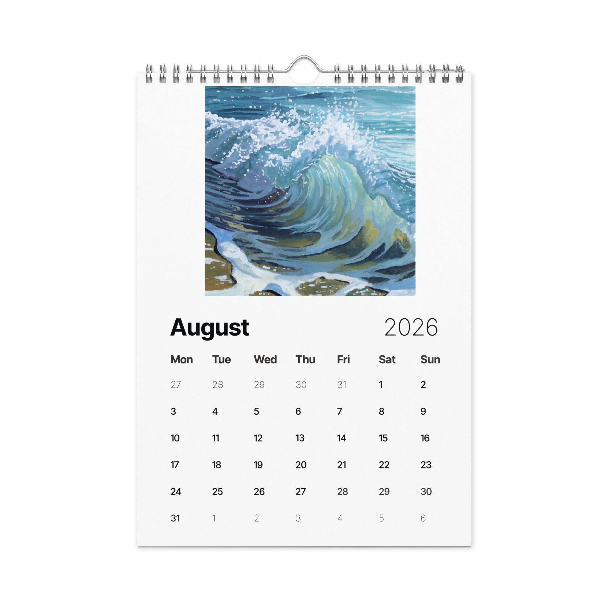 Kate Jarvik Birch Art Wall calendar (2026) – KATE JARVIK BIRCH