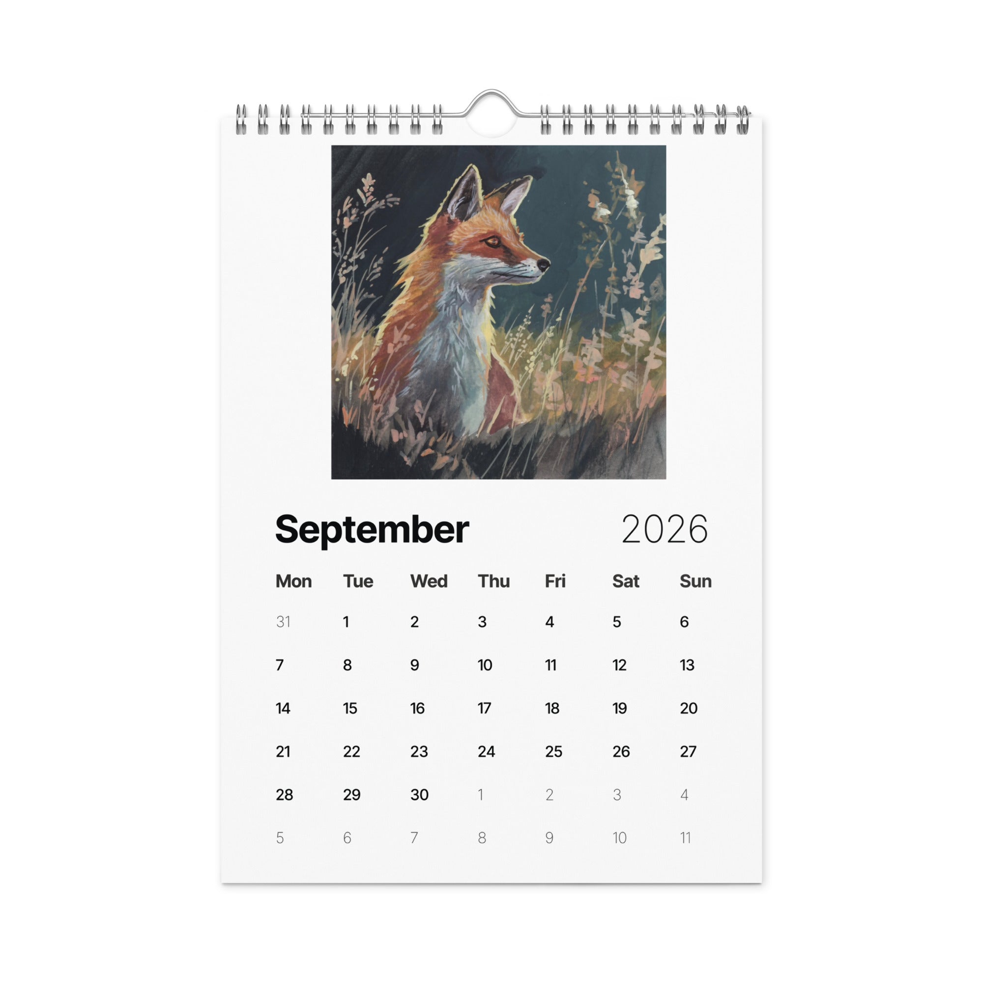 Kate Jarvik Birch Art Wall calendar (2026) – KATE JARVIK BIRCH