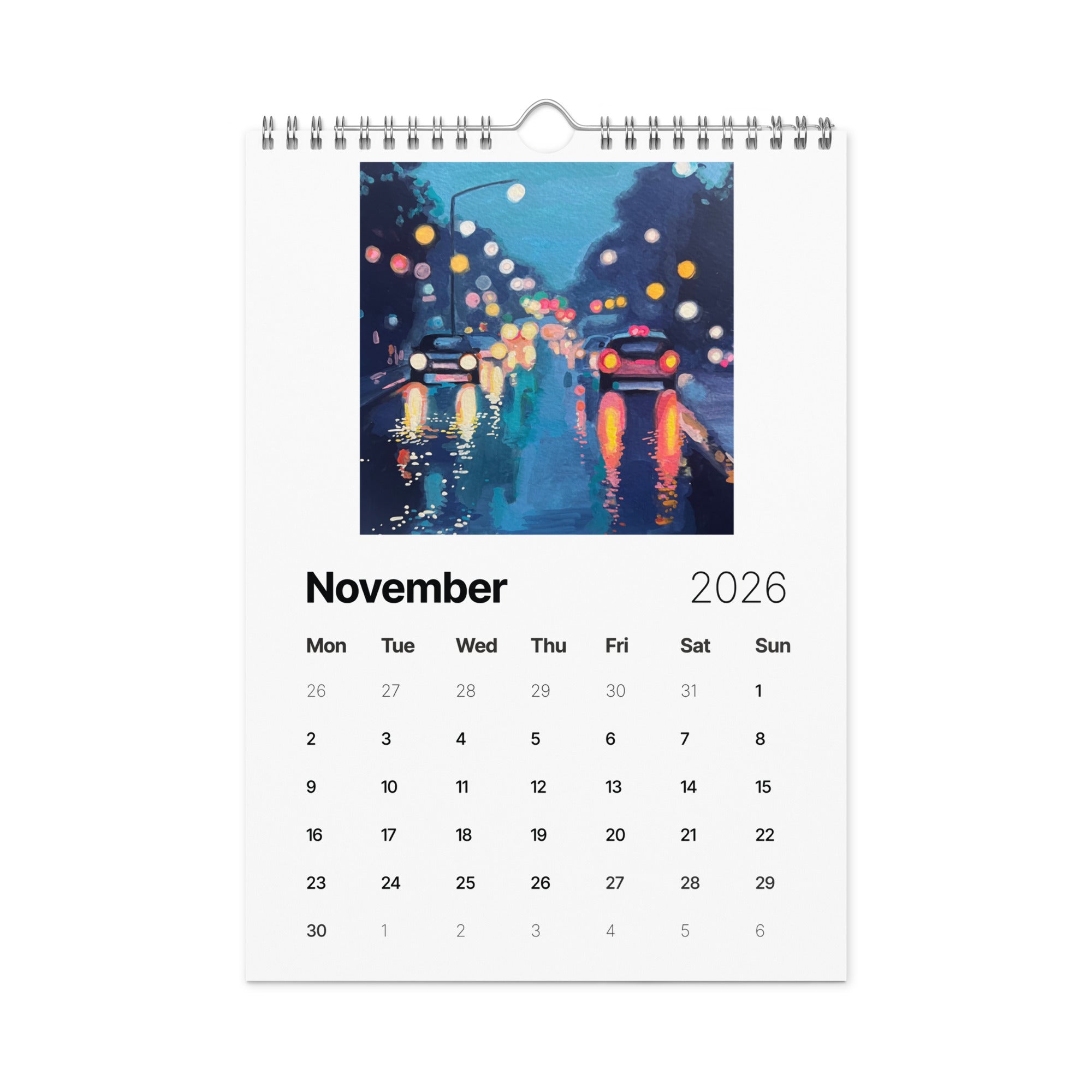 Kate Jarvik Birch Art Wall calendar (2026) – KATE JARVIK BIRCH